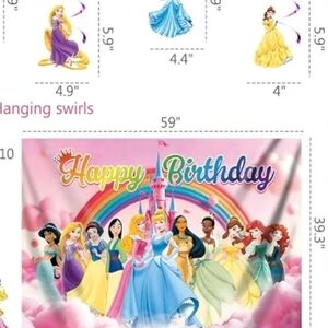 Disney Princess Birthday Set